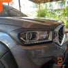 LDV T60 Pro, MG Extender Matte Black Headlight Taillight Cover Trim (2019-2022)
