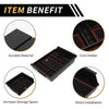 Chevy Silverado GMC Sierra Red Full Center Console Organizer Insert Tray