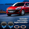 Car Motorcycle Black Blue 2 x Copper Oil Drain Plug M18x1.5 with Gasket