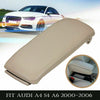 Audi A4 B6 B7 Leather Armrest Center Console Lid Cover (2002-2007)