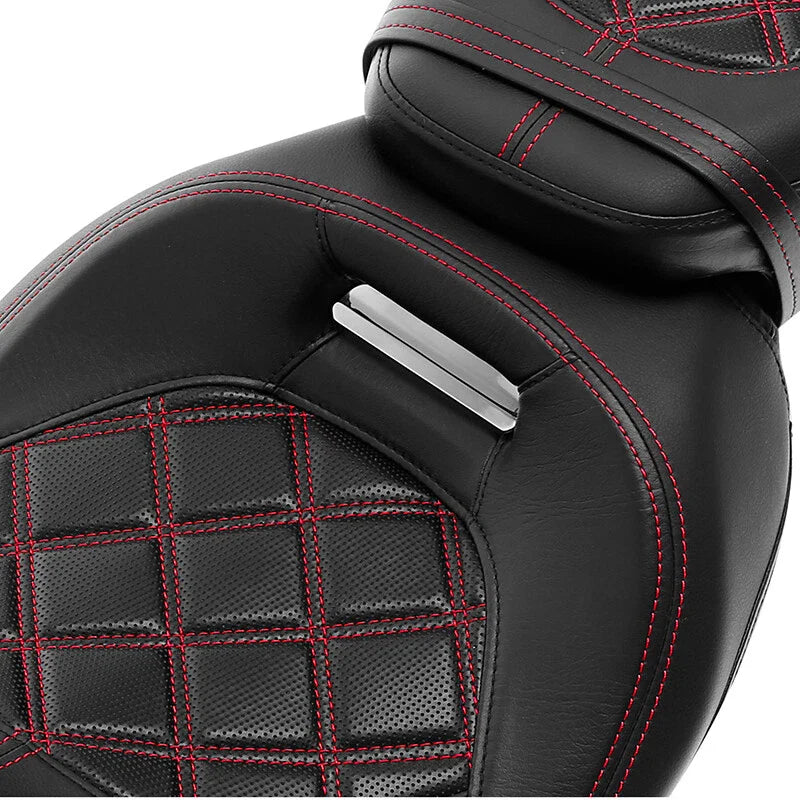 Harley Touring CVO Road Street Glide Driver & Passenger Gel Seat (09-23)