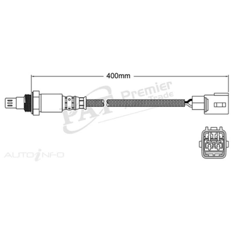 Toyota Landcruiser UZJ200 V8 4.7L 2UZ-FE Pre Cat O2 Sensor (2007-2012)