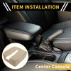Chevrolet Silverado Microfiber Leather Beige Center Console Cover