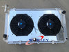 Patrol Y60 GQ Aluminum Radiator, Shroud, Fan & Black Hose (1997-1999)