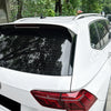 VW Tiguan Rline 2 x Gloss Black Rear Window Spoilers (2017-2023)