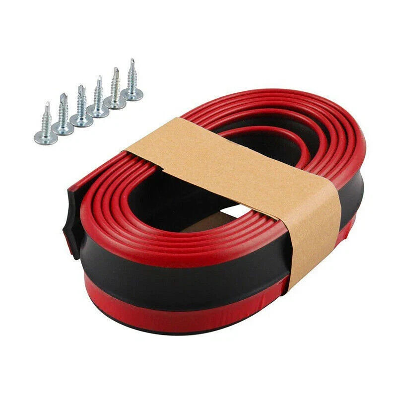 Red Cars 2.5M Front Bumper Lip Splitter Spoiler