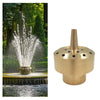 Pond Sprinkler Shower Head Brass Column Fireworks Water Fountain Nozzle