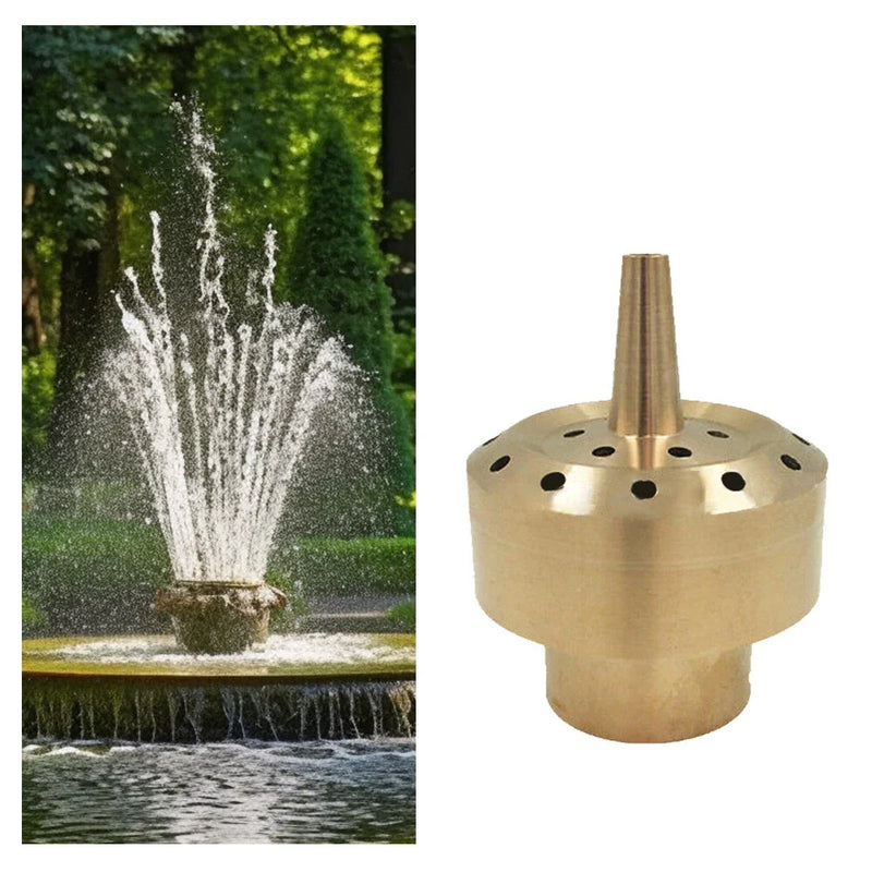 Pond Sprinkler Shower Head Brass Column Fireworks Water Fountain Nozzle