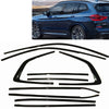 BMW G01 X3 (2018-2024) Titanium Black Window Strip Trim Set