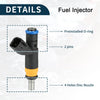 Dodge Ram 1500 (2008) 4.7L 5.7L Black Fuel Injector 8 x No.4591851AA