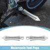 Motorcycle Pair 10.35mm Aluminum Alloy Rearsets Footrest Footpeg