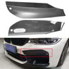 BMW M5 F90 2018-20 Carbon Fiber Front Bumper Upper Air Vent Lid Cover Trim