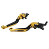 Honda CBR1000RR-R / SP CNC Gold Extendable Brake Clutch Levers (2020-2022)