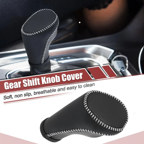 Chevrolet Equinox Gear Shift Knob Cover White Thread (2018-2021)