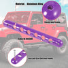 Jeep Wrangler 4 Door (2007-2018) Purple 5 x Door Handle Insert Strip Covers