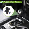 Lexus ES300h 2018-2023 Pebbled Black Blue Car Gear Shift Knob Cover