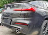 BMW X4 G02 2019-2022 Rear Trunk Spoiler Wing ABS Carbon Fiber