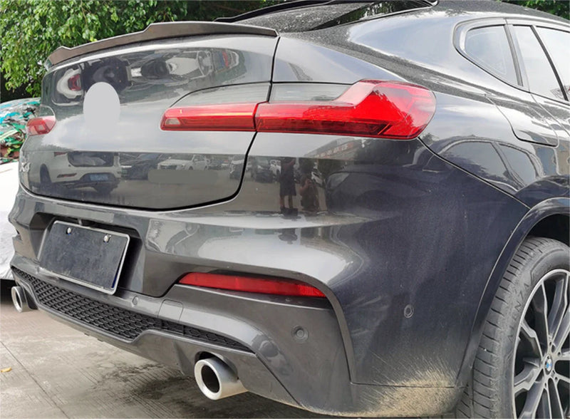 BMW X4 G02 2019-2022 Rear Trunk Spoiler Wing ABS Carbon Fiber