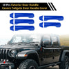 Jeep Gladiator JT (2020-2021) - 1 Set Blue Door Tailgate Handle Cover