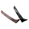 VW Tiguan 2007-2016 BLACK Rear Window Side Spoiler Canard Trim