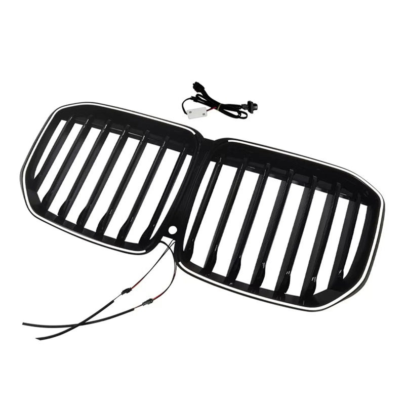BMW X7 G07 1x Black Front Kidney Grille (2019-2022)