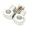 Harley, Honda, Kawasaki Handlebar Riser Clamp Kit