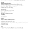 Honda CB400 Super Four VTEC NC39 Valve Cover Gasket (1999-2017)