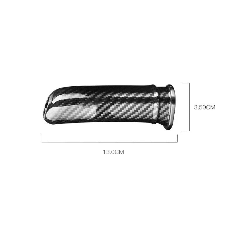 For 2013-2017 Ford Ranger Replace Carbon Fiber Parking Handbrake Grip Cover Part