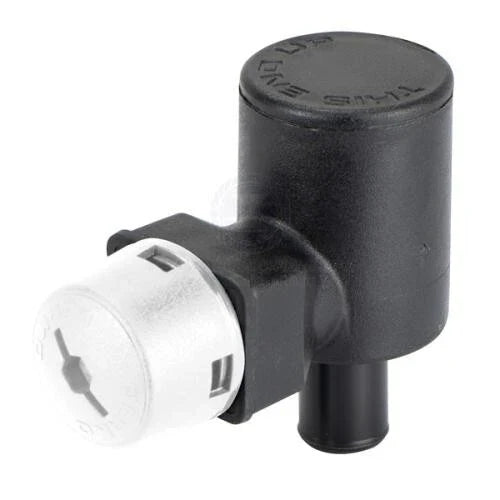 Fuel Breather Marine Boat Fuel Tank Breather P-Trap Vent Valve White Cap