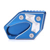 Suzuki GSX250R (2017-2018) Blue Aluminum Kickstand Side Stand Pad