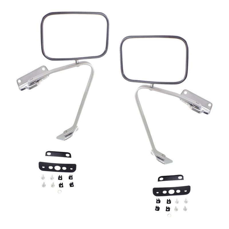 Mirror Set For 1980-96 Ford F-150 1980-97 F-250 F-350