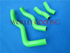 Kawasaki KLX250 Green Silicone Radiator Hose (1993-2010)