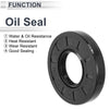 Make Model Oil Seal 28x62x10mm Rotary Seal Ring Nitrile Rubber 5 Pcs