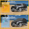 Jeep Grand Cherokee (2002-2023) Black 210D-PU Waterproof All Weather Car Cover
