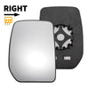 Ford Transit MK6 MK7 White Heated Convex Mirror Glass (2000-2013)