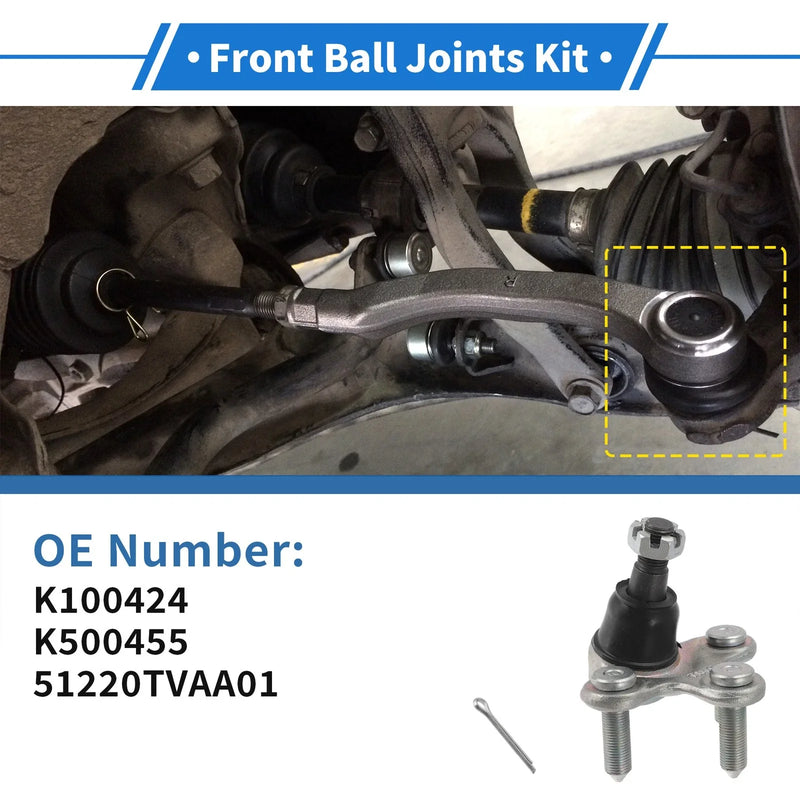 Honda Accord 2 x Front Lower Ball Joints (2017-2022)
