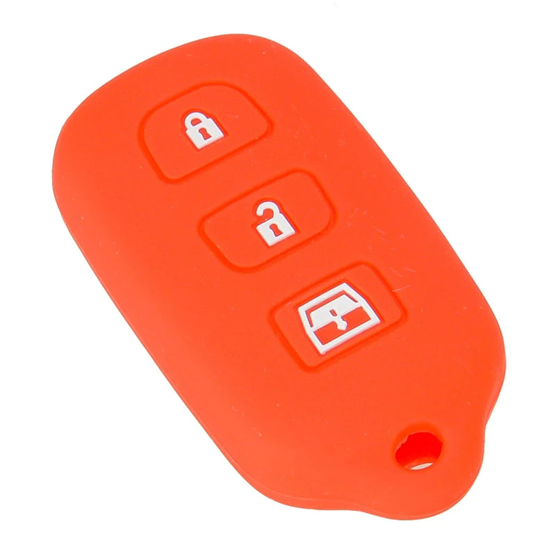 Toyota 4Runner, Sequoia, RAV4 Red Remote Key Cover Case (2003-2023)
