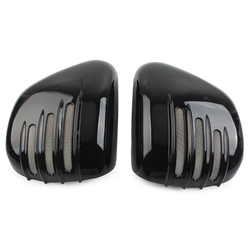 Triumph T120 2016-2020 Glossy Black 2 x Battery Side Covers Set