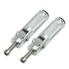 Universal Motorcycle Bike - Silver Folding Foot Pegs