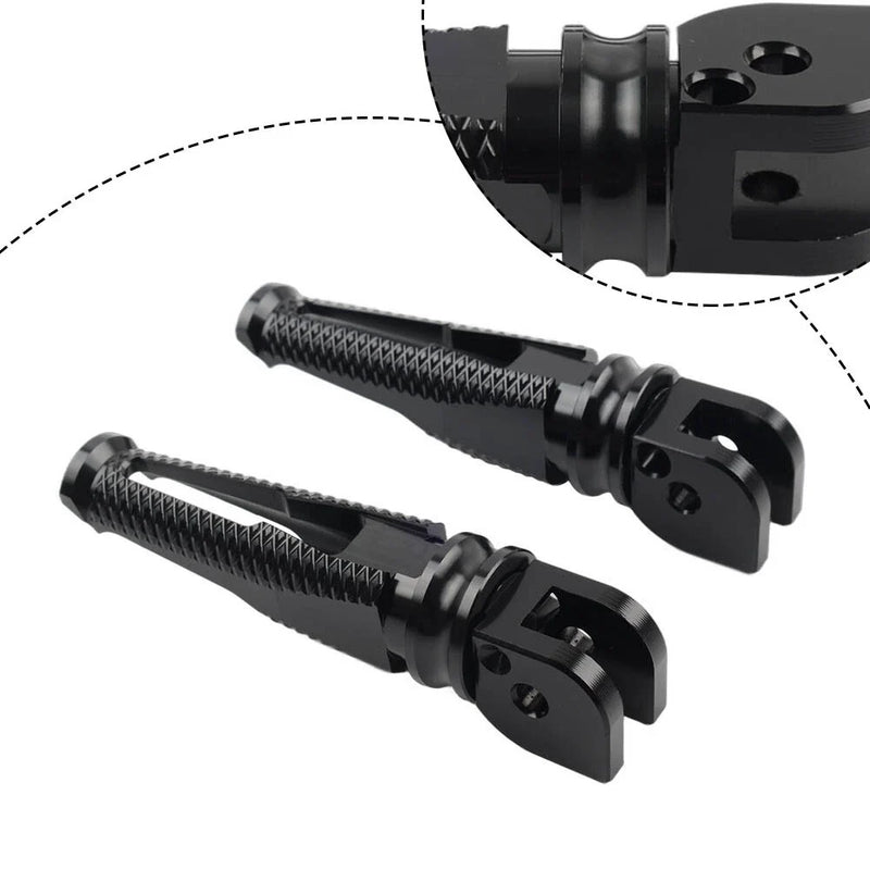 Ducati Monster 696 796 695 659 749 999 / S / R Black Passenger Foot Pegs (2008-2015)