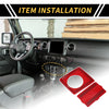Jeep Wrangler JL Cigarette Lighter USB Socket Panel Cover (2018-2024)
