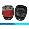 Chevrolet Cadillac GMC 3-Button Key Fob Shell Case