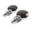 Harley Fat Boy Heritage Softail Smoke Lens Front Flat Turn Signal Housing