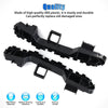 Honda Accord Sedan 2013-2017 Black 2 x Front Bumper Fender Brackets