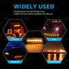 Car Truck Emergency Warning Amber 4x 18W LED Strobe Flash Lights