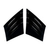 BMW X3 G45 M-Sport Gloss Black Bumper Side Vent Louver Covers (2025–2025)