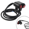 7/8" 22mm Motorcycle Handlebar Headlight Fog Spot Light Switch