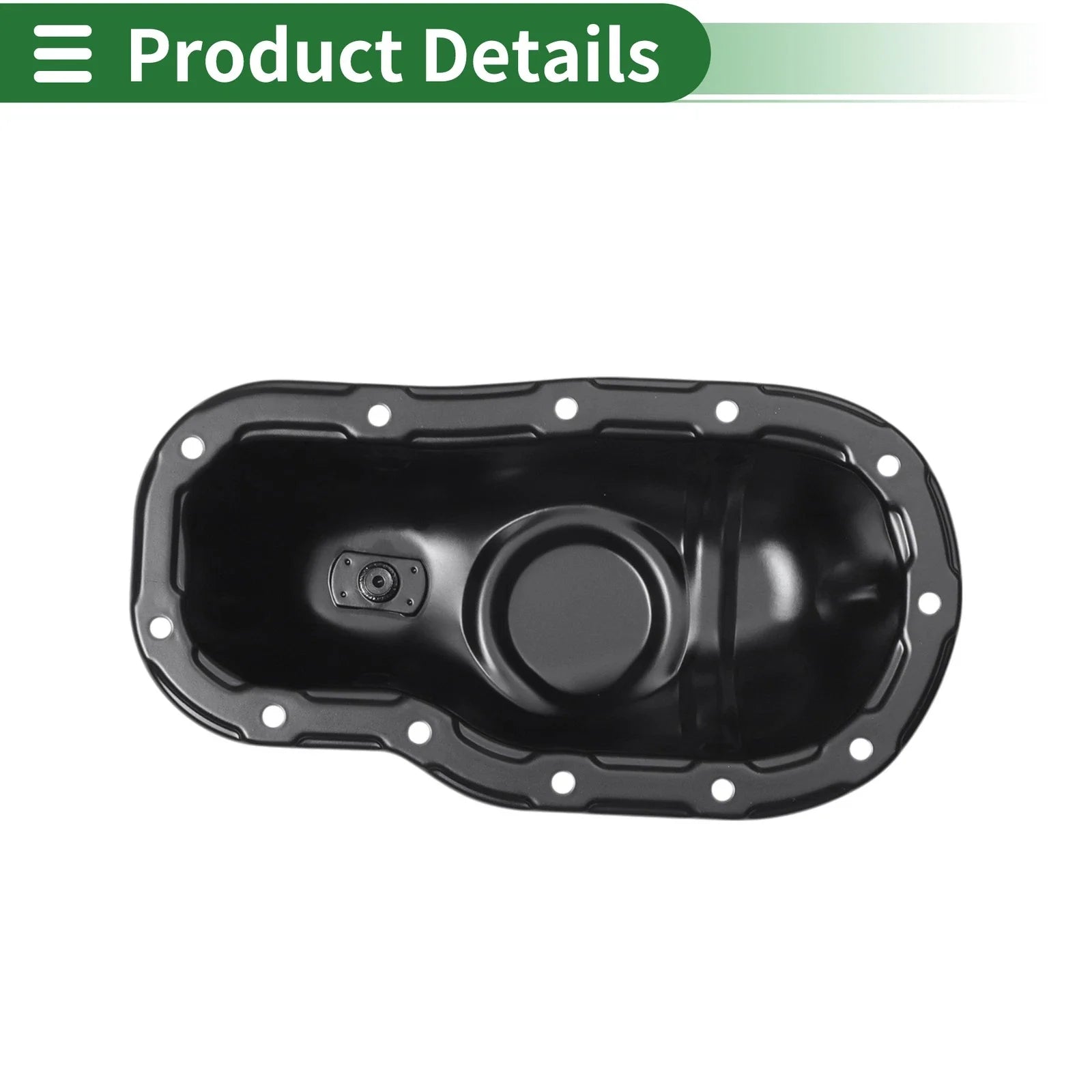 Engine Oil Pan for Toyota Tacoma 2006-2013 - 1 x Iron Black