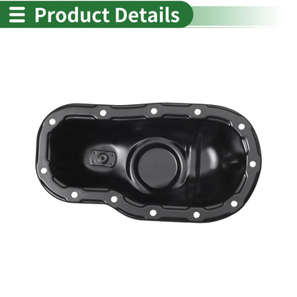 Engine Oil Pan for Toyota Tacoma 2006-2013 - 1 x Iron Black