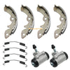Suzuki QuadRunner 300 LT300E Brake Wheel Cylinders w/Shoes (1987–1989)